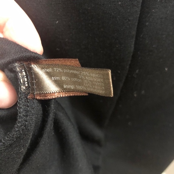 The Limited black sheath lace panel sheath dress💕 - Picture 6 of 6